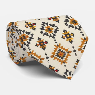 Cool Aztec Western tegelpatroon Stropdas