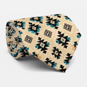 Cool Aztec Western tegelpatroon Stropdas
