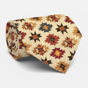 Cool Aztec Western tegelpatroon Stropdas