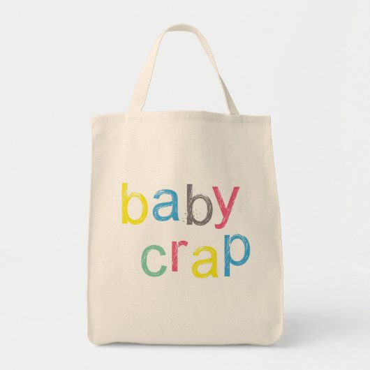 Cool Baby Crap Bag Tote Bag (Voorkant)