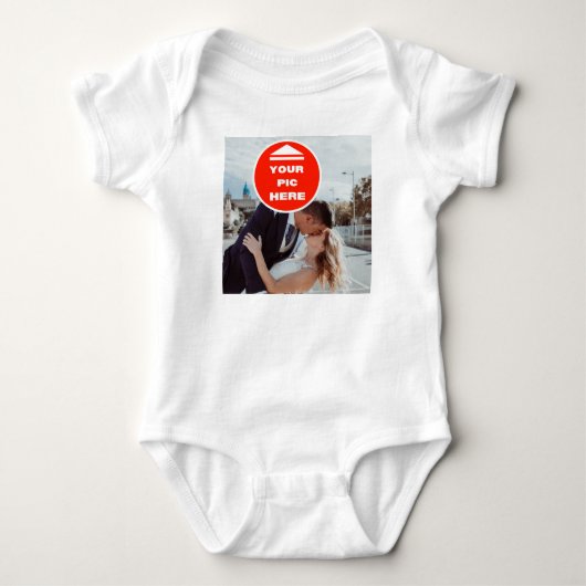 Cool! Baby Jersey Bodysuit - gepersonaliseerd (Voorkant)