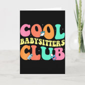 Cool Babysitters Club - Groovy Design Babysitter B Kaart (Voorkant)