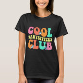 Cool Babysitters Club - Groovy Design Babysitter B T-shirt (Voorkant)