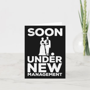 Cool Bachelor Party Design for Men Boys Groom Bach Kaart
