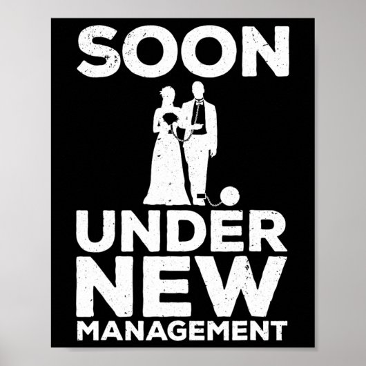 Cool Bachelor Party Design for Men Boys Groom Bach Poster (Voorkant)