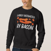 Cool Bacon Art voor mannen Varkenshoudende stammen Trui (Voorkant)