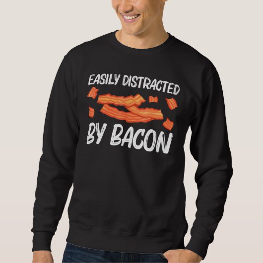 Cool Bacon Art voor mannen Varkenshoudende stammen Trui (Voorkant)