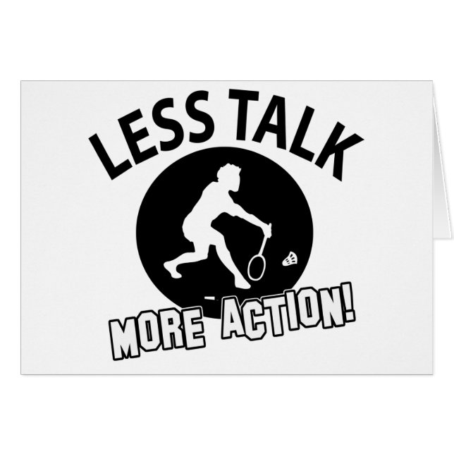 Cool BADMINISTRATON-design (Voorkant Horizontaal)