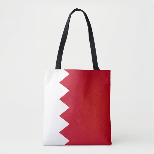 Cool Bahrain Flag Mode Tote Bag (Voorkant)