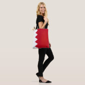 Cool Bahrain Flag Mode Tote Bag (Op model)