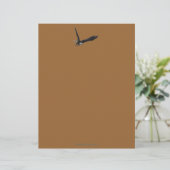 Cool Bald Eagle Wildlife Collectie Briefhoofd Ontwerp (Staand voorkant)