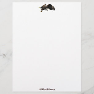 Cool Bald Eagle Wildlife Collectie Briefhoofd Sjabloon