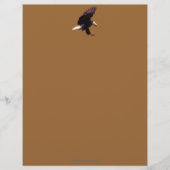 Cool Bald Eagle Wildlife Collectie Custom Briefhoofd (Voorkant)