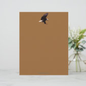 Cool Bald Eagle Wildlife Collectie Custom Briefhoofd (Staand voorkant)