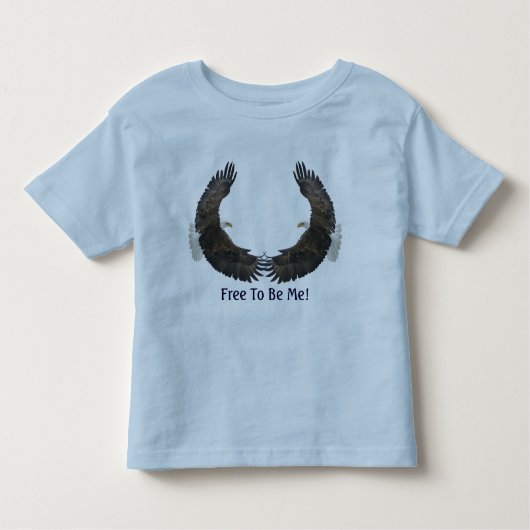 Cool Bald Eagle Wildlife Collectie Kinder Shirts (Voorkant)