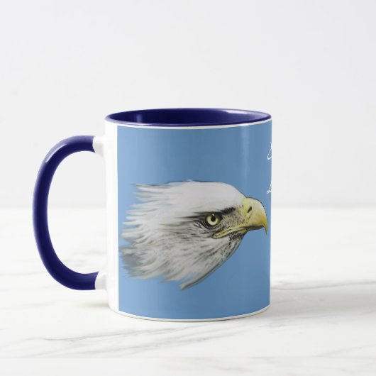 Cool Bald Eagle Wildlife Collectie Mok (Links)