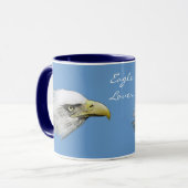 Cool Bald Eagle Wildlife Collectie Mok (Voorkant links)