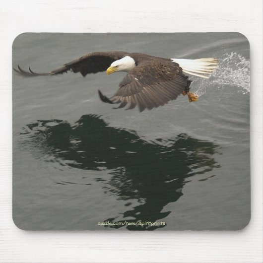 Cool Bald Eagle Wildlife Collectie Muismat (Voorkant)