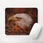 Cool Bald Eagle Wildlife Collectie Muismat (Met muis)
