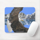 Cool Bald Eagle Wildlife Collectie Muismat (Met muis)