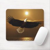 Cool Bald Eagle Wildlife Collectie Muismat (Met muis)