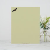 Cool Bald Eagle Wildlife Collectie Persoonlijk Briefhoofd (Staand voorkant)