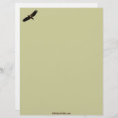 Cool Bald Eagle Wildlife Collectie Persoonlijk Briefhoofd (Voorkant / Achterkant)