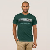 Cool Bald Eagle Wildlife Collectie T-shirt (Voorkant volledig)