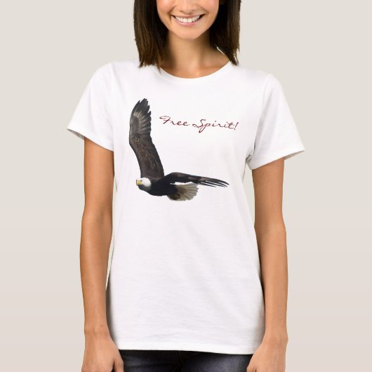 Cool Bald Eagle Wildlife Collectie T-shirt (Voorkant)
