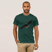 Cool Bald Eagle Wildlife Collectie T-shirt (Voorkant volledig)