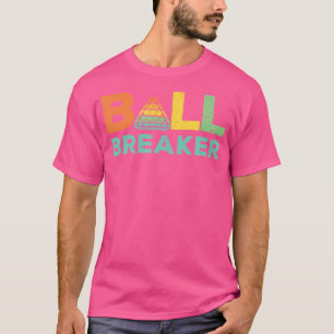 Cool Ball Breaker Biljartpool Biljartspelers T-shirt