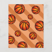 Cool Baller Basketbal Budget 1e Verjaardag Uitnodi (Achterkant)