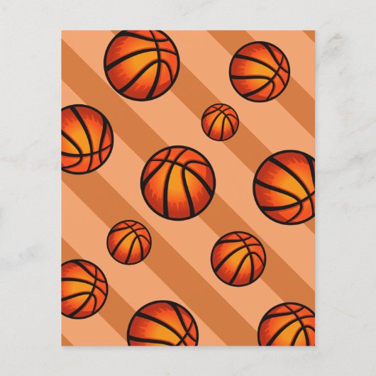 Cool Baller Basketbal Budget 1e Verjaardag Uitnodi (Achterkant)