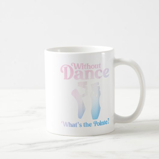 Cool Ballet Art For Women Girls Ballet Dancer Reci Koffiemok (Rechts)
