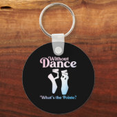 Cool Ballet Art For Women Girls Ballet Dancer Reci Sleutelhanger (Voorkant)