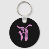 Cool Ballet Art For Women Girls Mom Ballerina Ball Sleutelhanger (Voorkant)