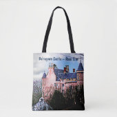 Cool Balnagown Castle, Scottish Ross Clan Tote Bag (Voorkant)
