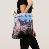 Cool Balnagown Castle, Scottish Ross Clan Tote Bag (Dichtbij)