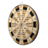 Cool Bamboo Combo Regulation Dart Board Dartbord (Voorkant Rechts)