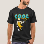 Cool Banana Cartoon – Funny Fruit Meme T-Shirt Des (Voorkant)