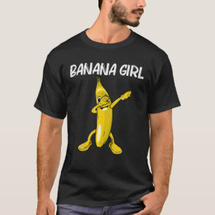 Cool Banana for Girls Kind Dabbing Yellow Sweet Tr T-shirt