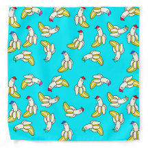 Cool Bananas Dog Bandana
