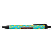 Cool Bananas Pattern Personalized Zwarte Inkt Pen (Bovenkant)