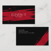 Cool Band Musicians Visitekaartje (Voorkant / Achterkant)