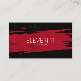 Cool Band Musicians Visitekaartje