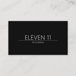 Cool Band Musicians Visitekaartje