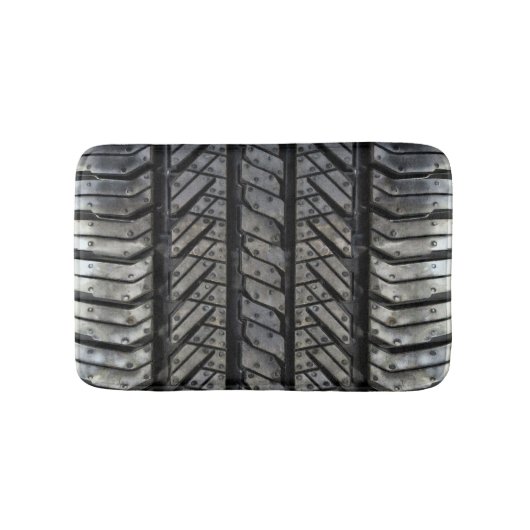 Cool bandrubber automobieldecor badmat (Voorkant)