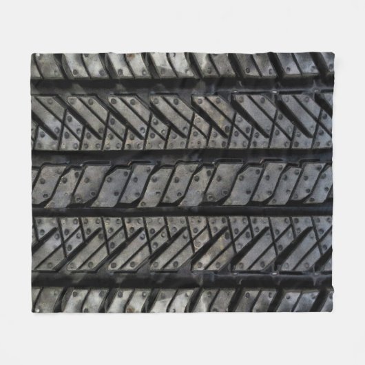 Cool bandrubber automobieldecor fleece deken (Voorkant (Horizontaal))