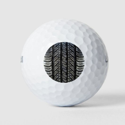 Cool bandrubber automobieldecor golfballen (Voorkant)