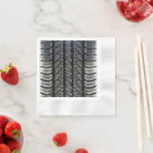 Cool bandrubber automobieldecor servetten (Insitu)